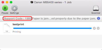 rysunek: Komunikat o błędzie na ekranie