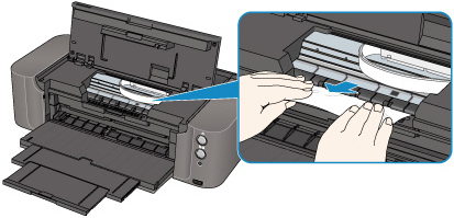 Pygmalion interferentie neus Canon : PIXMA-handleidingen : PRO-10S series : Papier is vastgelopen in de  printer
