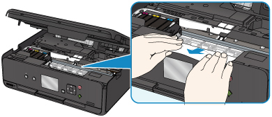Canon : Pixma-Handleidingen : Ts5000 Series : Er Is Papier Vastgelopen In  De Printer