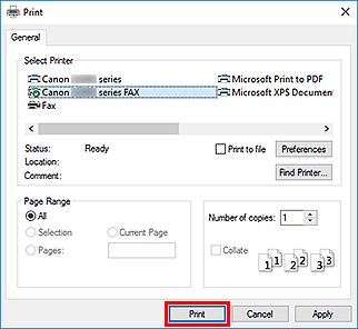 gambar: Kotak dialog Cetak