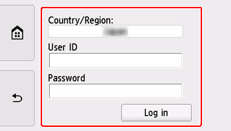 figure: Printer screen