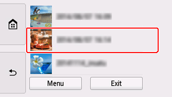 figure: Printer screen