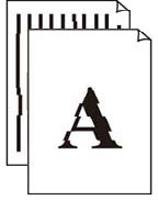 Liniile sunt aliniate greșit/deformate