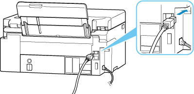 طابعة مع كبل USB