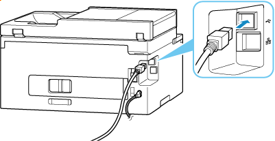 pisač s USB kabelom