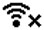 Wi-Fi connection error icon