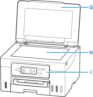 Image showing the front of the printer