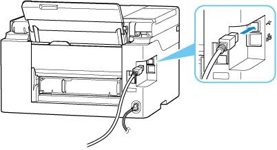 طابعة مع كبل usb