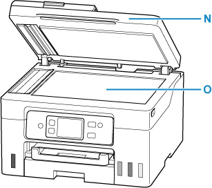 Image showing the front of the printer