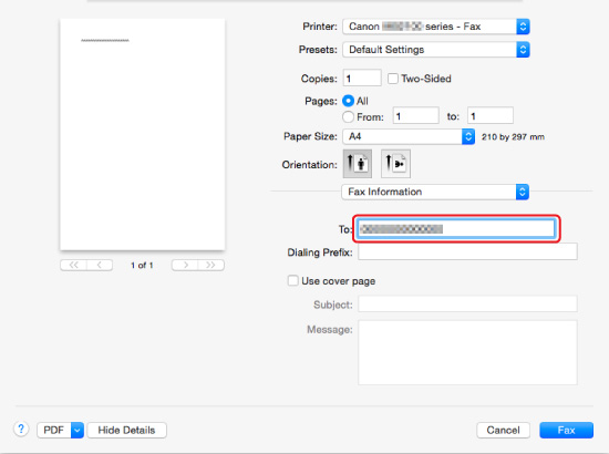 figure:Print dialog