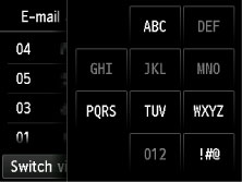 figura: Touchscreen