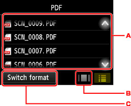 Abbildung: Touchscreen