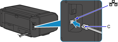 figur: Tilslutning af Ethernet-kabel