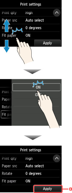 figure: Touch screen