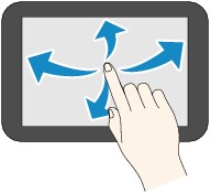 図:タッチスクリーン