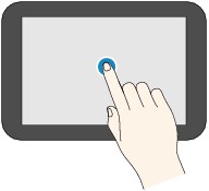 図:タッチスクリーン