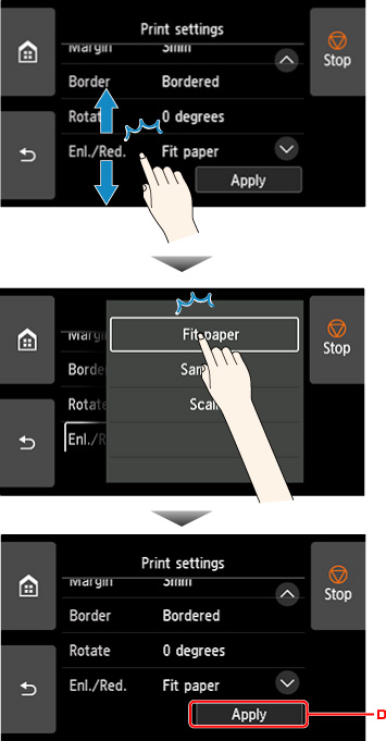 figure: Touch screen