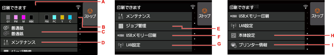 図：タッチスクリーン