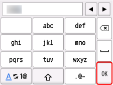 Tela Inserir nome do roteador sem fio