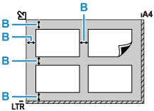 Abbildung zeigt die Position des diagonal gestreiften Bereichs
