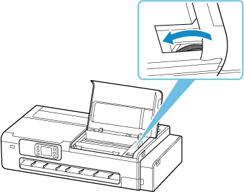 バルブレバーを閉めるイラスト