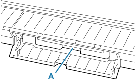 Illustration of the inside of maintenance cartridge cover