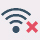 Wi-Fi connection error icon