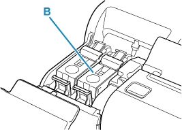 Ink tank cover interior graphic