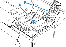 Ink tank cover interior graphic