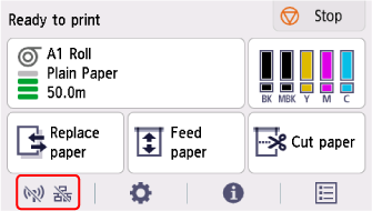 Network button