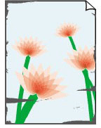 Paperi on tahriintunut