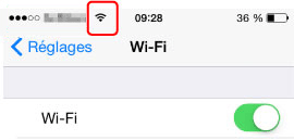 Antenne Wi-Fi iOS