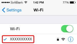 SSID iOS