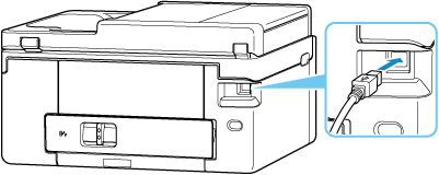 printer with USB cable