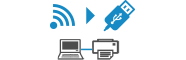 Basculement de la méthode de connexion au réseau local