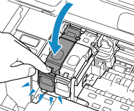 ink cartridge lock lever