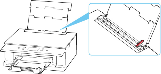 用紙を差し込む