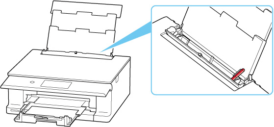 用紙を差し込む