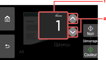 figure : écran tactile