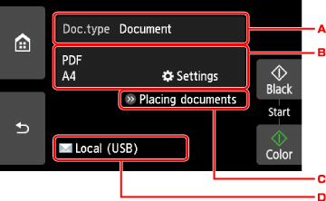 pav.: jutiklinis ekranas