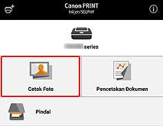 gambar: Layar Canon PRINT Inkjet/SELPHY