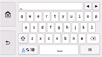 Enter wireless router name screen