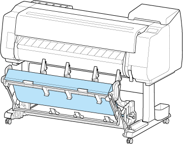 Illustration of the extended position A