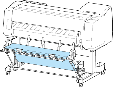 Illustration of the extended position B