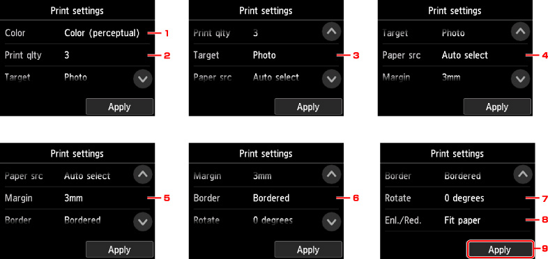 Abbildung: Touchscreen