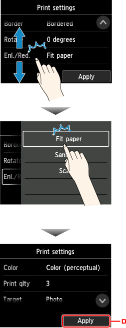 Abbildung: Touchscreen