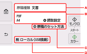 図：タッチスクリーン