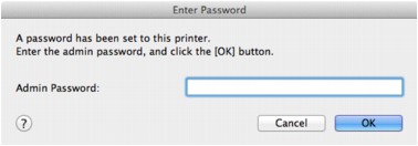 figure: Enter Password screen