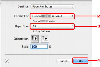 figure:Page Setup dialog