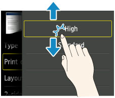 Abbildung: Touchscreen